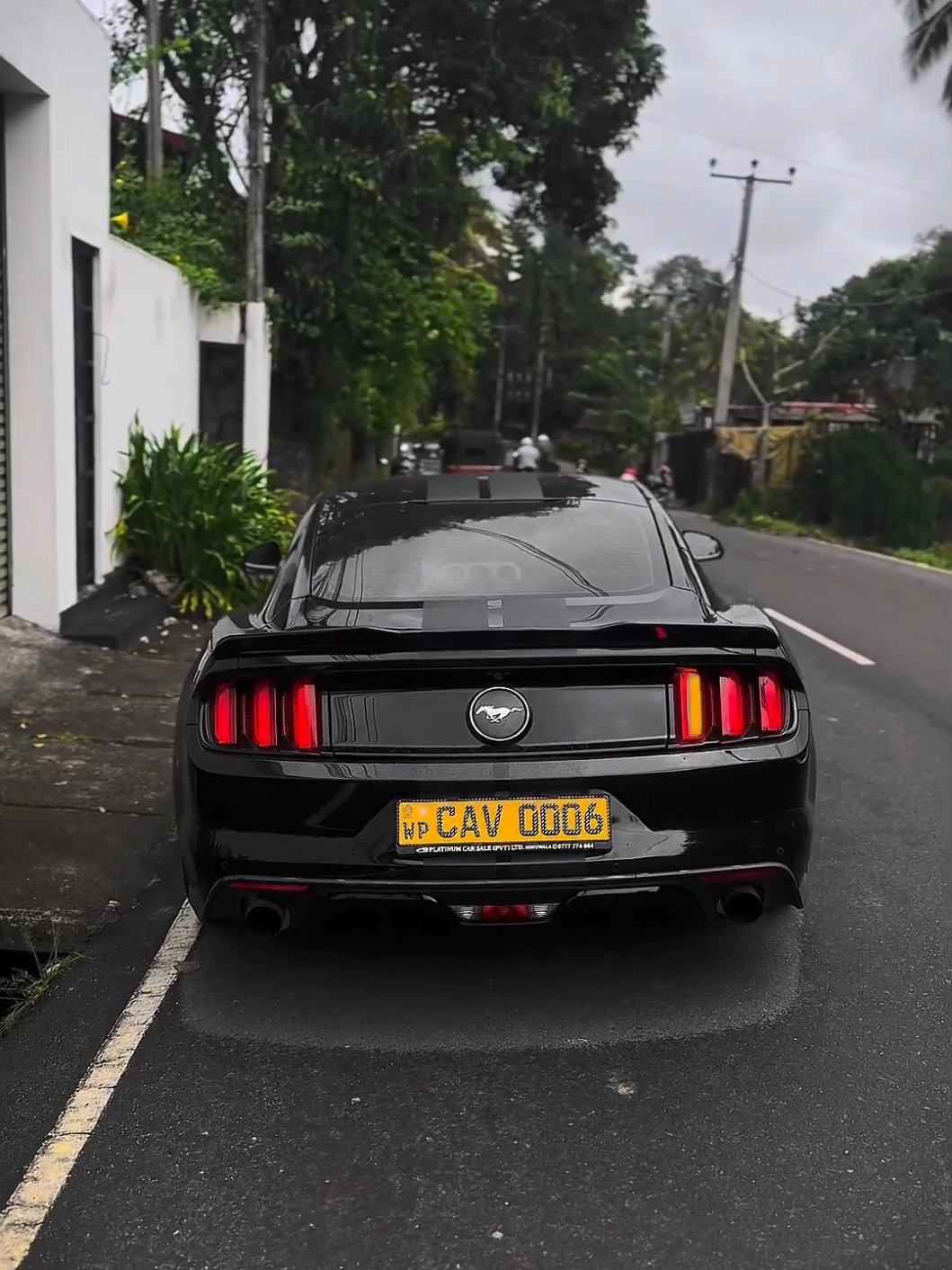 ආලෙන් කෙමින් හිත හීනි වුනා🖤 #car #caredits #ford #mustang #fyp #srilanka #marathondi 