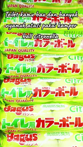 Promo paket hemat 2 pack kamper bagus citronella Japan quality, menghilangkan bau dan mengusir nyamuk#kamper #kampertoilet #kampercitronella #kamperbaguscitronella #semuaorang #tiktokshopindonesia #affiliatemarketing 