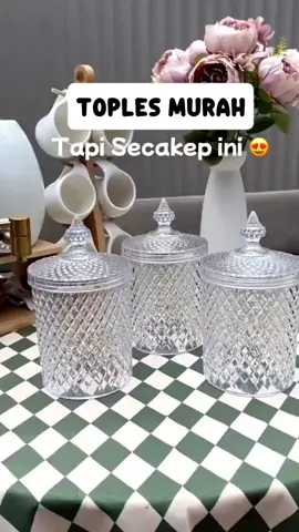 3pcs x Toples kue Model Kristal Akrilik TUK 1138 golden sunkist//TOPLES PERMEN CRYSTAL//TOPLES DRAT BENING toples 1 #topleskue  #topleskristal  #toplesbening 
