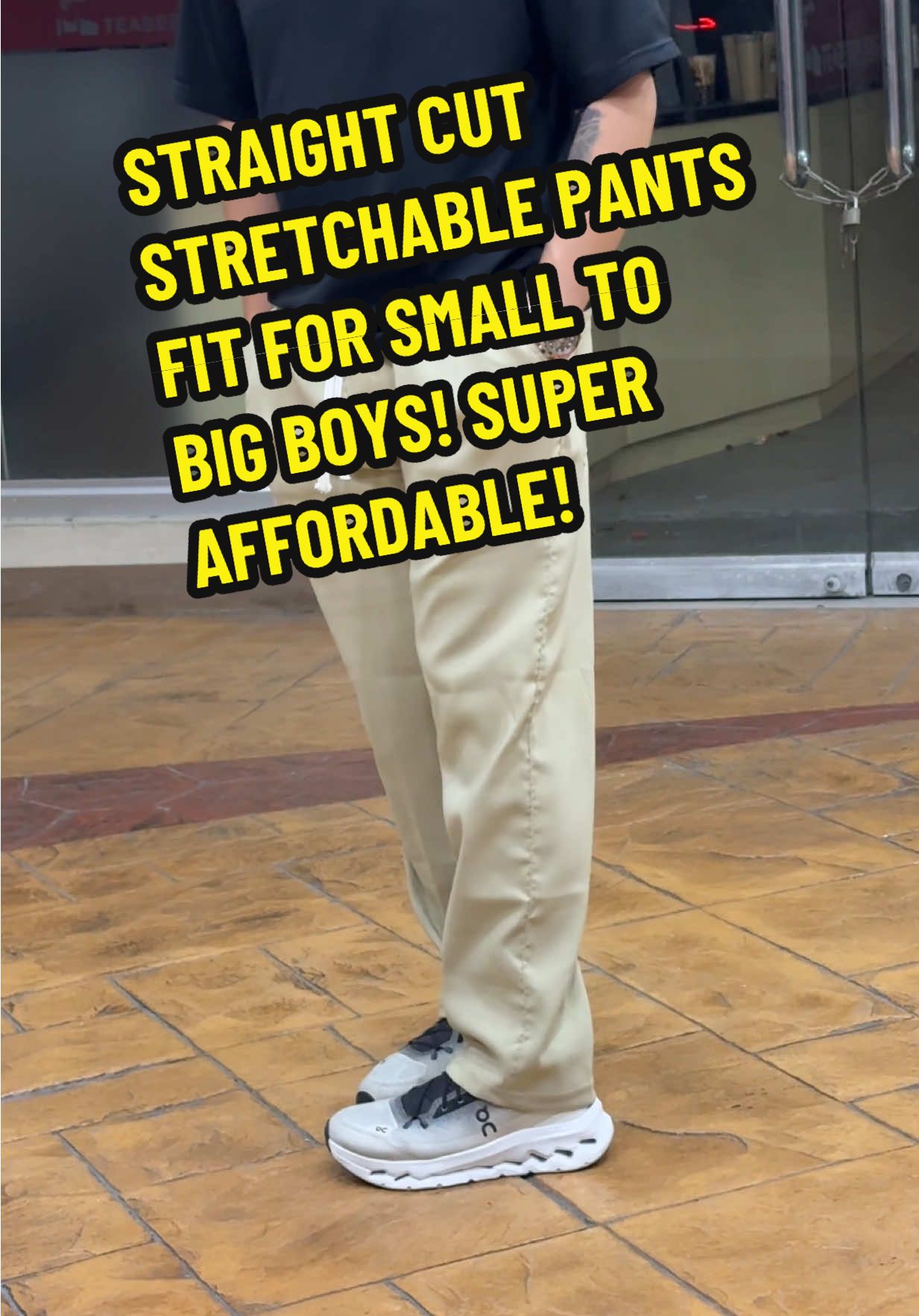 Straight cut tapos stretchable pants pa! Solid naman nito! Kasya pa kahit sa mga big boys! #straightcutpants #straightcutpantsformen #straightcutpantsstretchable #straightcutpantsoutfit #creatorsearchinsights #creatorsearchinsight 