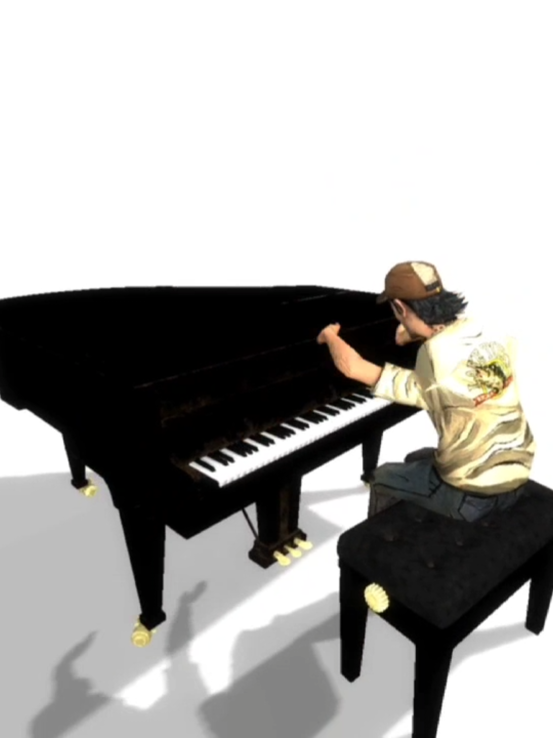 [ TWDG ] #thewalkingdeadgame #thewalkingdead #twd #twdgame #piano
