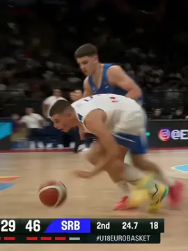🌪️| Petar Radović bio je odličan u pobedi Srbije protiv Grčke na startu Evropskog prvenstva!  📊| 18 poena | 4 asistencije | 3 ukr. lopte | 7-10 FG  . . . @radoviicpetar ima 17 godina (u novembru puni 18) i nastupa za čačanski Borac gde je prošle sezone dobio šansu i u seniorskom timu.  #reels #viral #petarradovic #radovic #kosarka #košarka #kss #u18basketball 