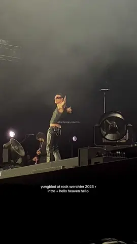+ the confetti shooter at the end that gave a heart attack 🤗 #yungblud #rockwerchter #helloheavenhello 