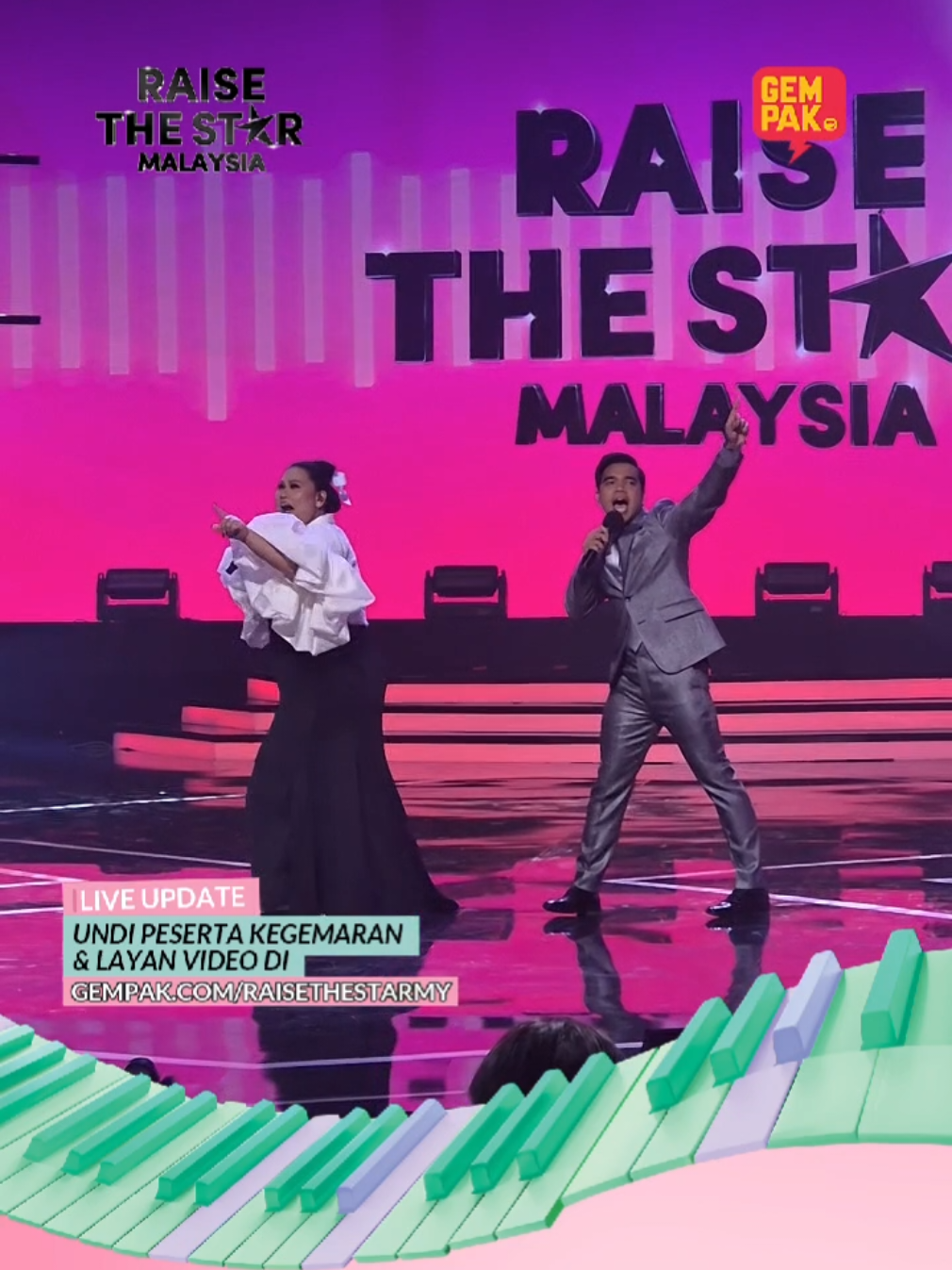#GempakLive:  Akademi Fantasia!!! Undi Gempak Star On Fire di gempak.com/raisethestarmy Raise The Star Malaysia 🗓️ Setiap Ahad ⏰ 9 malam 📺 Astro Ria, Astro GO & sooka #RaiseTheStarMY #SookaMalaysia #AstroOne #JomUsha