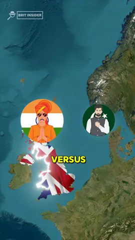 Who's better in the UK? Grab our comic depicting the struggles when you come to UK. It's linked in bio. #indvspak #Indiansuk #pakistaniuk #ukimmigrants