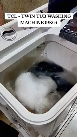 #washingmachine #tcltwintubwashingmachine 