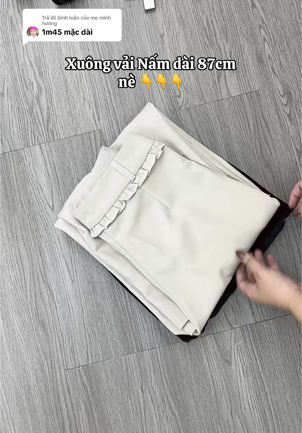 Trả lời @mẹ minh hương m45 mặc okiii lun c ưiii. 