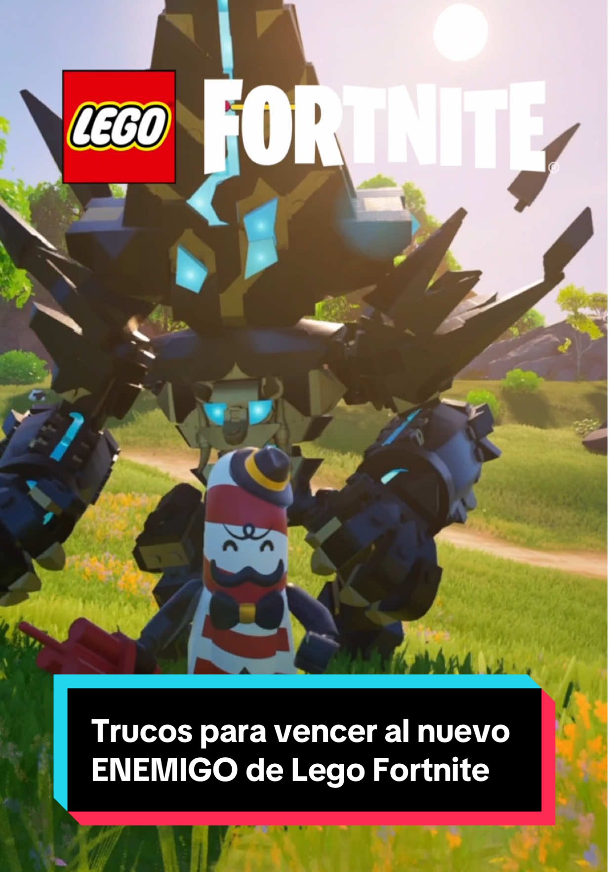 2 trucos para VENCER al nuevo titán de Lego Fortnite 🔥 . . #legotiktok #lego #legostarwars #legofortnitecolab #legofn #legofortnitellama #fortnitelego #legotiktoker #legofornite #legofortnite #fortnitenoticias #fortnite #fortniteclips #fn 