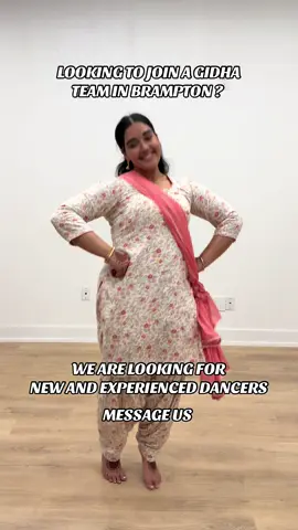 We are Looking for new and  experienced dancers for a new Gidha Team. Message us for more info about tryouts happening on Tuesday #gidha #ehnukehndeahgidha 