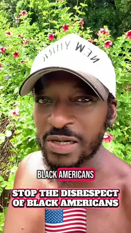 STOP THE DISRESPECT OF BLACK AMERICANS #blackamericans #blackpeople #africans #caribbean #blacklove #unity #fromthemindofme #marvinhampson #marvinhampson2 #rastaskude #foryoupage #fyp #fyi #wisdom #understanding 