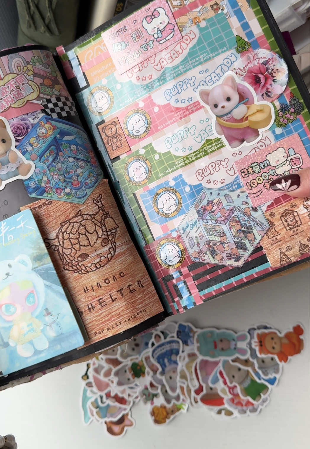 more cheap bulk stickers that are actually cute :) #calico #critters #stickers #bulkstickers #junkjournals #junkjournaling #tiktokshopcreatorpicks #stationery #junkjournal 