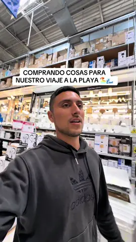 COMPRANDO COSAS PARA NUESTRO VIAJE A LA PLAYA 🏖️🌊 #viaje #compras #playa #fabianybrissa 