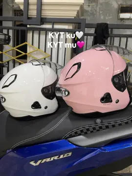 Cung yang udah touring ber dua ✌️ #kyt #kyoto #original #helm #couple 