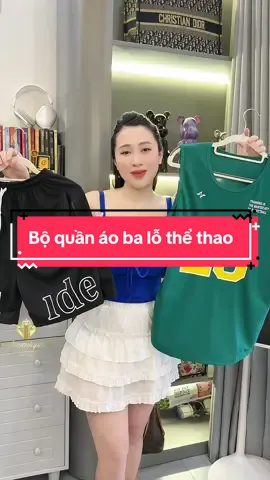 Bộ quần áo ba lỗ thể thao #xuhuong #cohuyentaphoa 