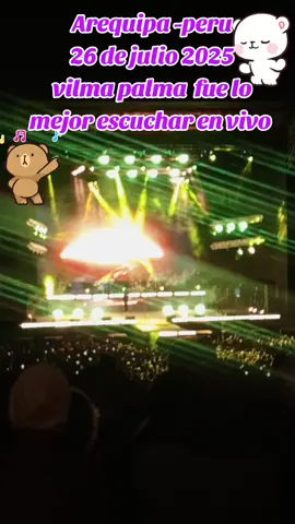 #impactofest2025 #arequipa_ciudad_blanca #jardindelacerveza # Vilma palma en Arequipa no podía faltar está canción  verano traidor -vilma palma  valió la espera y el frío ❤️