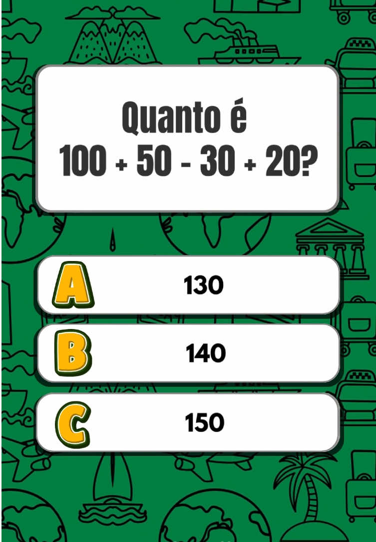 Quiz de matematica #quiz #matematica 