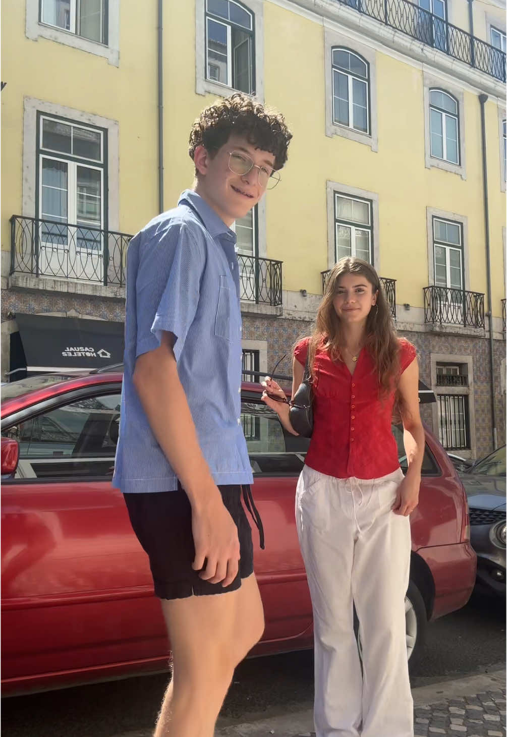 Lisboa day 2 on big sister duty…outfits giving 🇺🇸🇺🇸🇺🇸 af