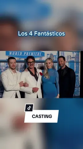 Les gustó la elección del Casting de los 4 Fantásticos?🧐       #fantastic4 #pedropascal #josephquinn #vanessakirby #johnnystorm #marvelstudios #4fantasticos 