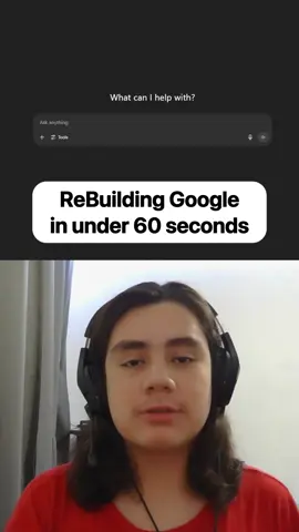 Making google in 60 seconds without coding #ai #google #programming 