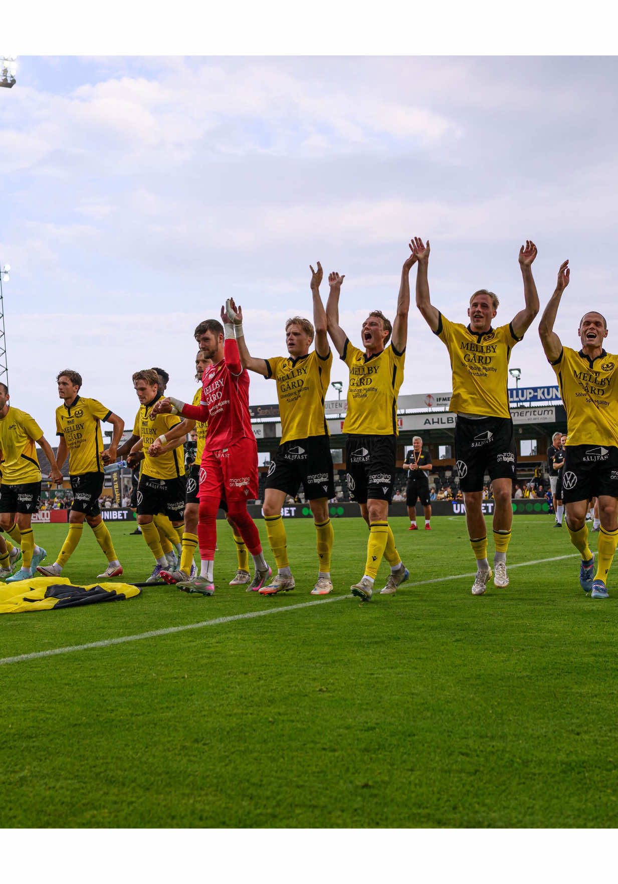 🙏 | Tack för det otroliga stödet! 💛🖤 #MjällbyAIF #Allsvenskan2025
