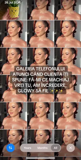 iCloud storage full 💁🏻‍♀️ Talent @Ana Maria 🔥 Hair: @georgiana.mtanase #thebeautycorner #fyp #foryou #makeupartist #muah #makeupartistlife #glowymakeup 