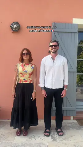 me 🤝 holding James hostage for outfit vids x #OOTD #colourfulhouse #outfitideas #outfitinspo #southoffrance #holidayoutfits 