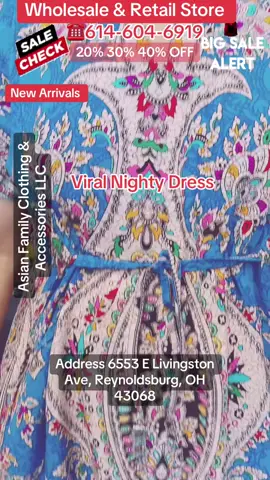 Wholesale & Retail Store!!! Asian Family Clothing & Accessories LLC. Call + 1 (614) 604-6919 address 6553 E Livingston Ave, Reynoldsburg, OH 43068 Google Maps Thank you for 10,000 visits I really appreciate everyone 20% 30% 40% OFF hurry #Asian_Family_Clothing #NepaliWholesaleStore #ClothingWholesaleStore #wholesaleStoreColumbusOhio #ForYouPage #Viral #Sale