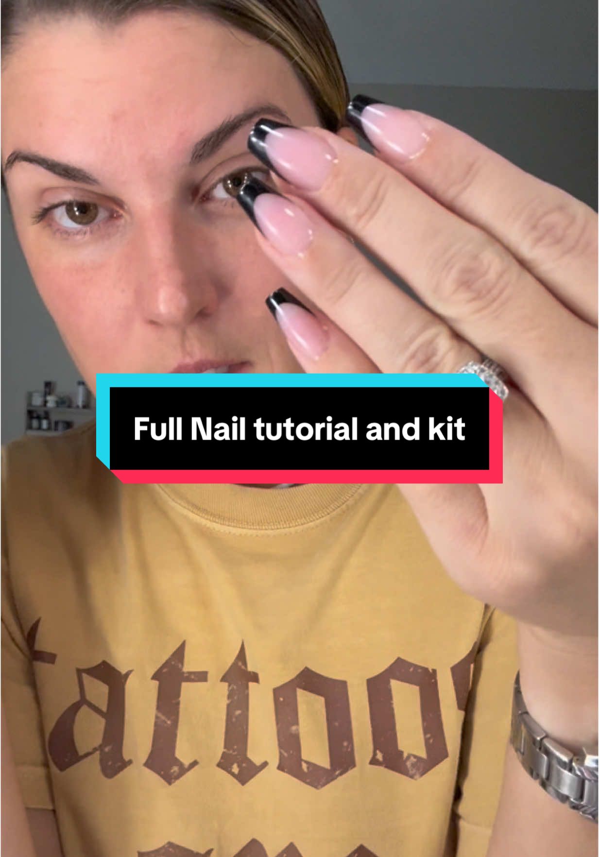 We are done paying crazy costs for nails besties.. #nails #diynails #nailtutorial 