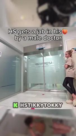 HS gets a jab in his🍑 by a male doctor #hstikkytokky #edmatthews 