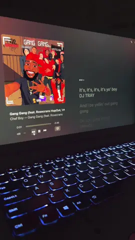 Gang gang #chefboy #music #applemusic #lyricsvideo #songs #virallyrics #trendingsong #fypシ゚viral #foryourpage 