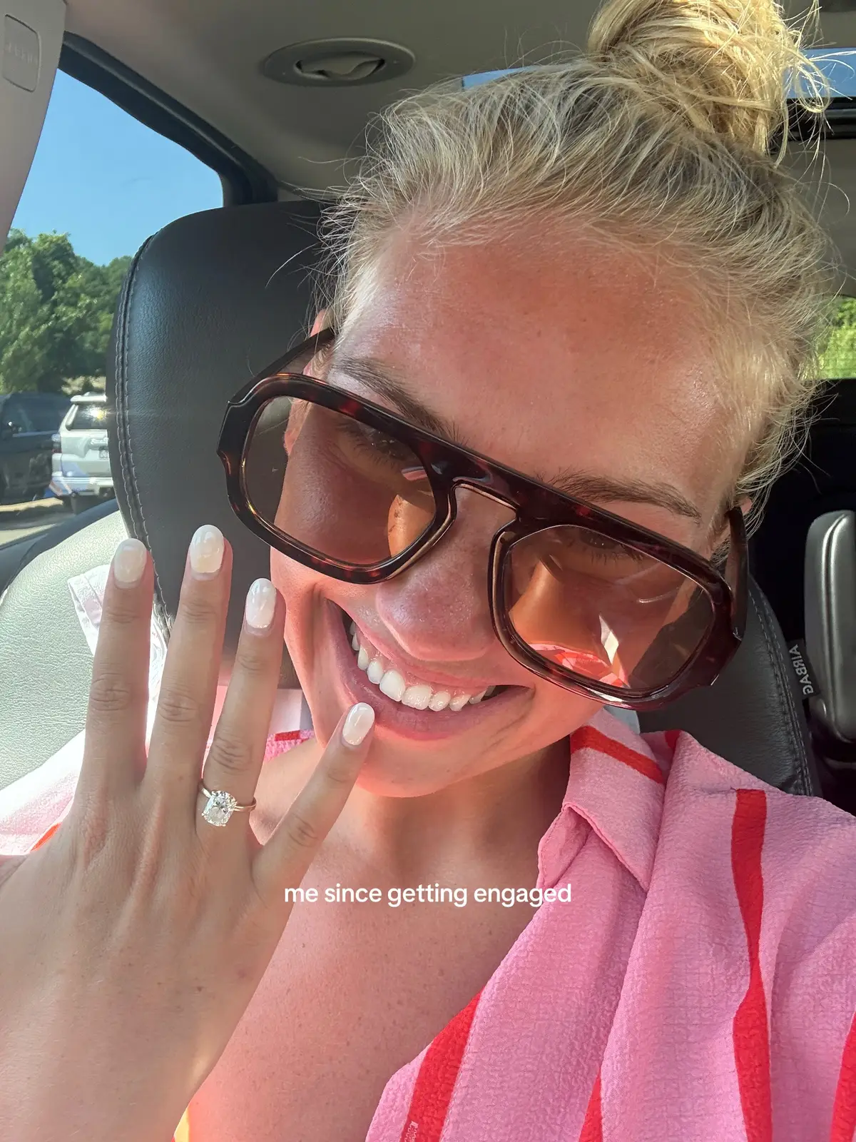 💍💍💍 #engagementring #cushioncut #ring #wedding #2025bride 