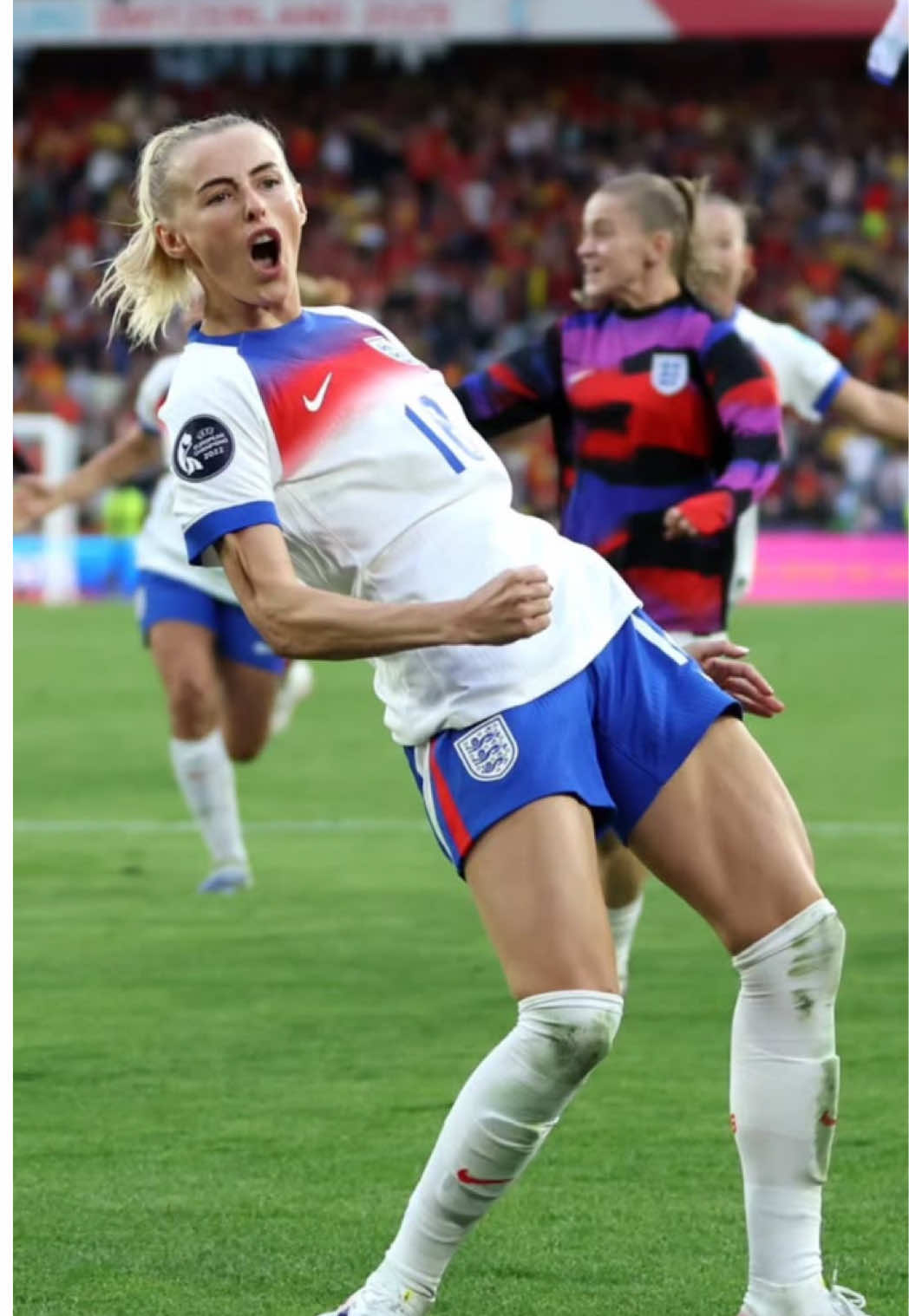 i wanna say the first time was so nice🥶 Classic Kelly😮‍💨 #Kelly#Chloekelly#Weuro2025#champion#england#basel#Lionesses#backtoback#penalty#iconic#final#womenfootball@Chloe Kelly 