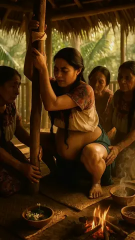 Mientras las mujeres mayas daban a luz en cuclillas, rodeadas de sabiduría… Europa ataba a las parturientas. #mayas #europe #usa #españoles 