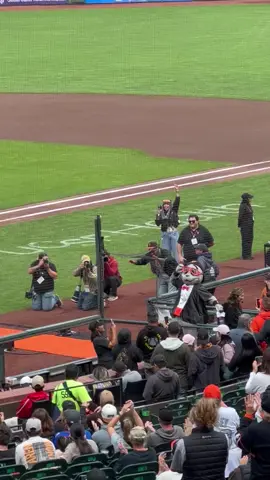 Lou Seal gets inducted into the Mascot Hall of Fame, joined by his parents and fellow HOF mascots for the ceremony. WHAT A MOMENT for Luigi Francisco Seal. This is what it’s all about.