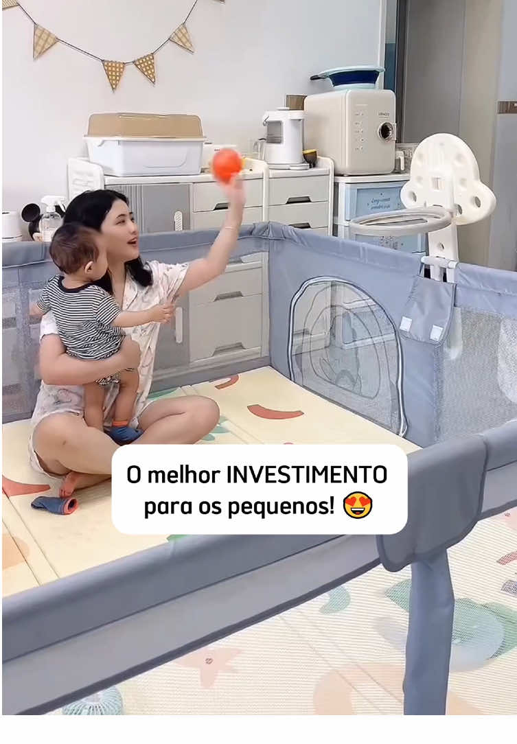 Chiqueirinho Cercado Brincarzi 🧡 Esse cercadinho foi muito especial para nós. Deixo minha bebê confortável brincando enquanto eu consigo fazer minhas tarefas, sabendo que ela está segura. Um local totalmente pensado para as crianças 😍 O frete grátis é para todo o Brasil! Aproveite nossa promoção de 10% OFF para compras acima de R$157 🛒😍 Para adquirir, o link está na nossa bio @lojabrincarzi ou comente “eu quero” que enviamos para você no privado! 👶 #bebe #brinquedo #kids #bebezinho #mamae #papai #criança #brincar