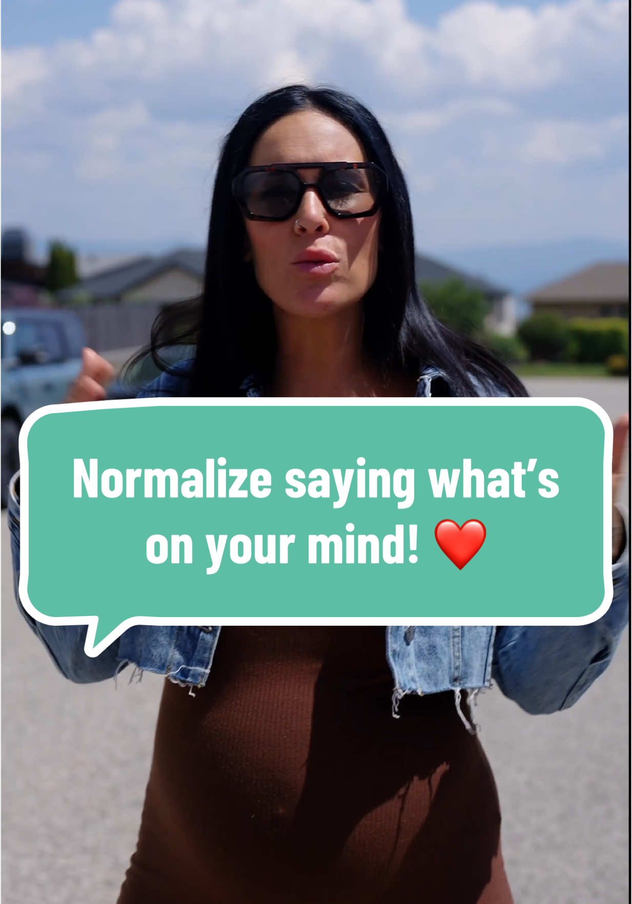 Normalize saying what’s on your mind! ❤️ #advice #positivevibes #positivity 
