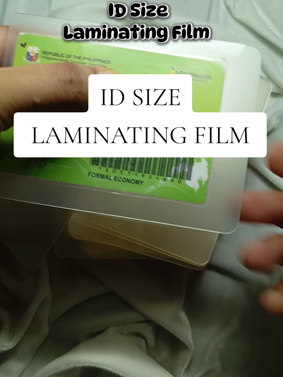 Replying to @yair62910  Id size laminating Film #LAMINATINGFILM #laminatingfilmidsize #idsizelaminatingfilm #laminatingfilm #laminate 