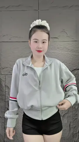 Màu xám khói thêu chữ Alo mẫu mới #aokhoachottrend #trending #tiktokviralvideos #aokhoacnu #tiktok 