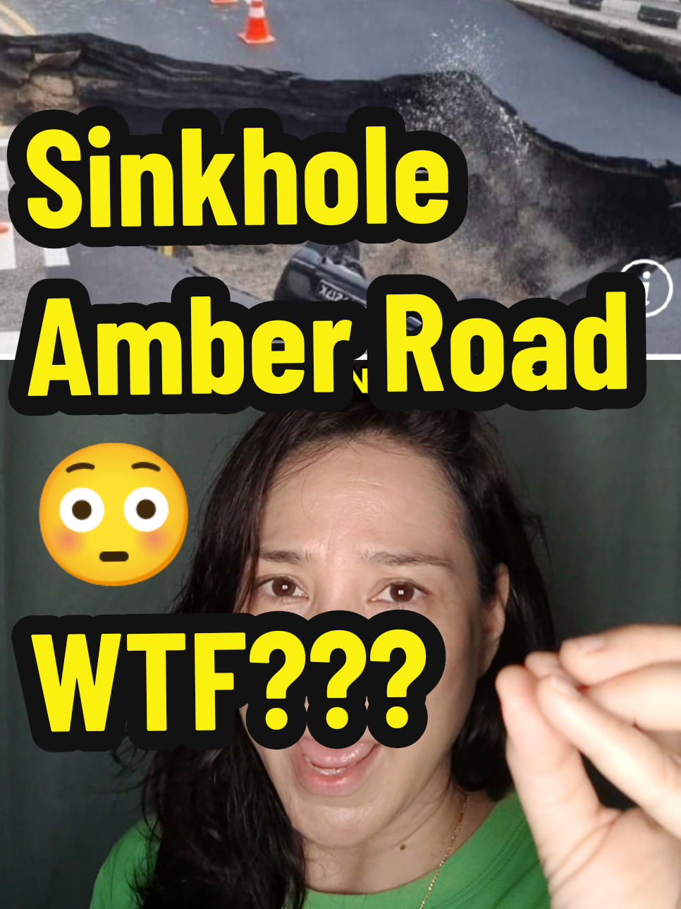 wah wah wah sinkhole... I think all motorists are avoiding that stretch and it's surrounds.. 