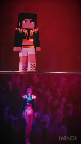 kpop demon hunters Versión minecraft #famdom #kpopdemonhuntersnetflix #edit #kpopdemonhunters #Minecraft 