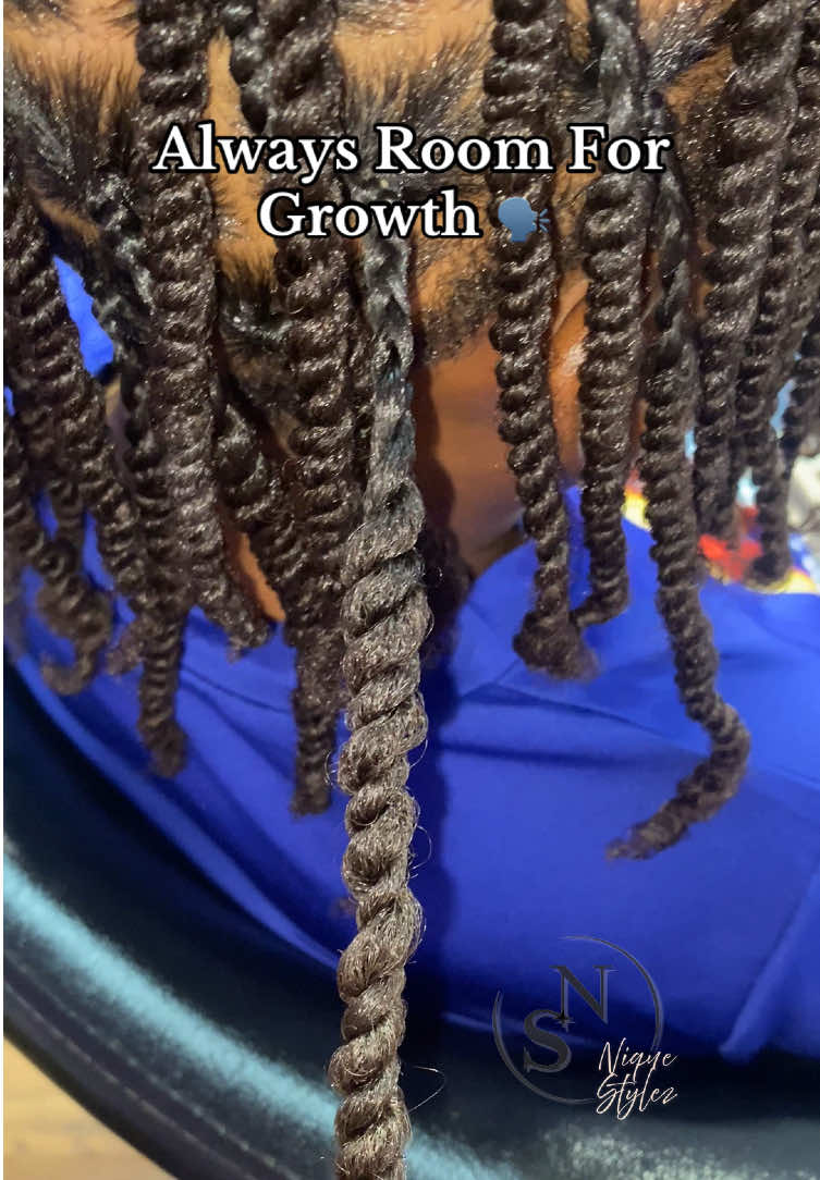 A great hairstylist always leaving room for growth #fyp #haircontent #kidhairstyles #birminghamhairstylist #hairstyles #twostrandtwist #protectivestyles #hairstylesforboys #skills #naturalhairstyles 