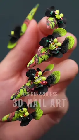 “Floral fantasy at your fingertips 🌸✨ #nails#fashion#pressonnails#art#design