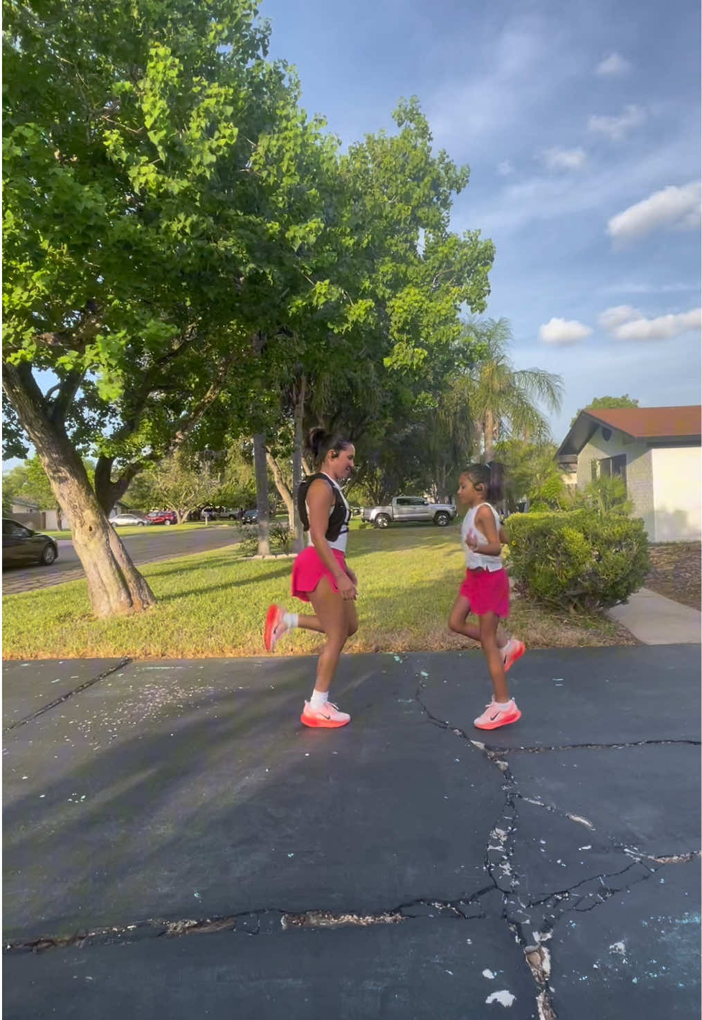 What a privilege. Every second. Her first run with me and she ran over a mile nonstop. I’m so proud of her. And yes, we love our @Nike Vomero 18s!  #runtok #fitmom #Running 