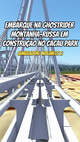 🎢 Embarque na Ghostrider, a nova montanha-russa em construção no Cacau Park, que promete ser a mais alta e rápida da América Latina! 😀 Essa é uma simulação não oficial onride feita por mim no simulador NoLimits 2, baseada nas informações já divulgadas do projeto real. Sinta a adrenalina como se estivesse no carrinho! #rollercoaster #onride #montanharussa #cacaupark #ghostrider #vekoma #parquediversão #brasil #saopaulo #fy #cacaushow 