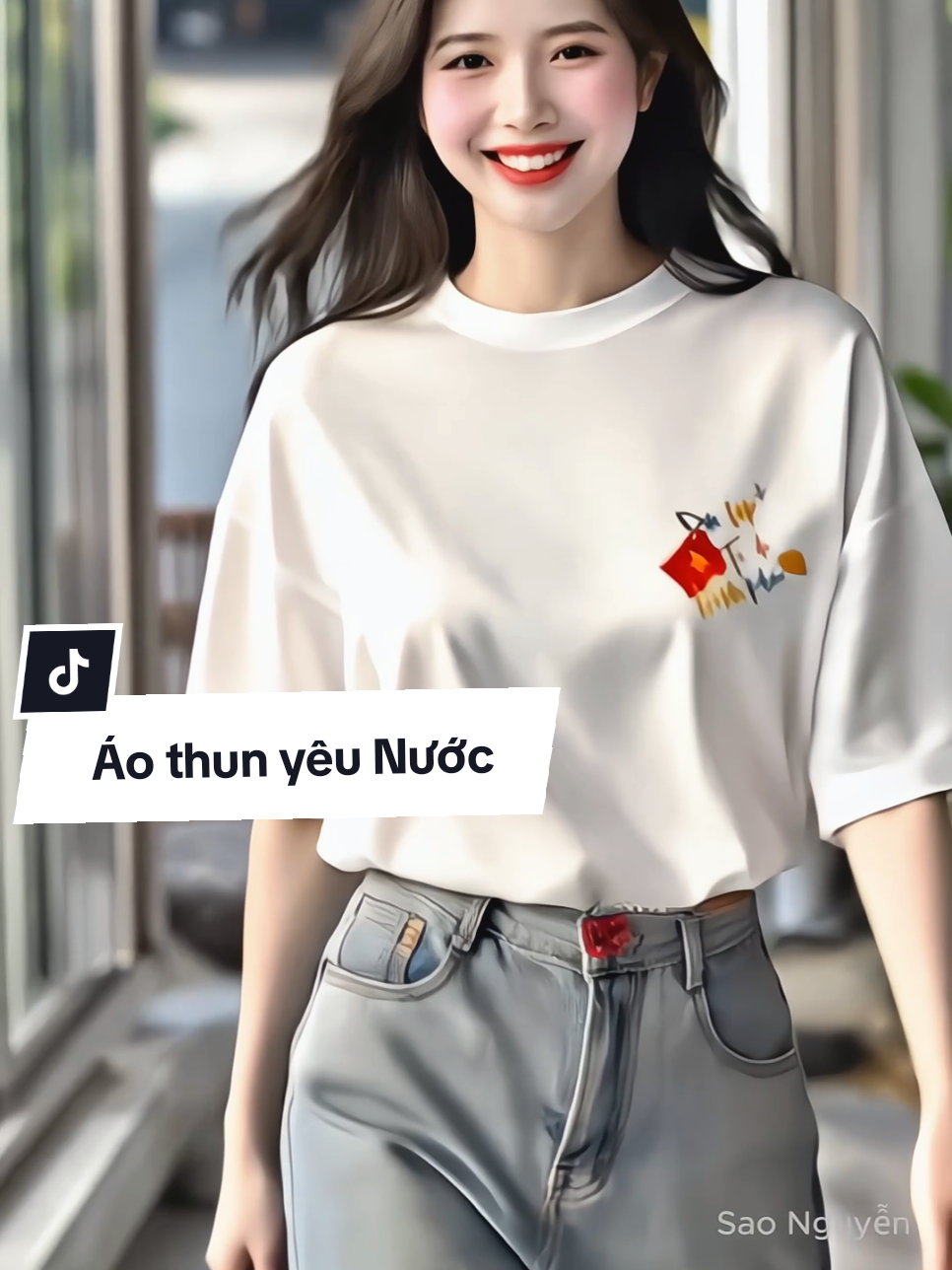 Áo thun yêu Nước, in chữ sắc nét nổi bật, đơn giản nhưng sang trọng và ý nghĩa  #aoyeunuoc #aodoclaptudohanhphuc #aoxinh #macdepmoingay #thoitrangnu #xuhuong #saonguyen99 