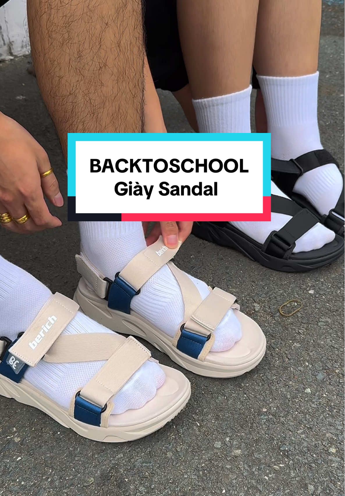 Tập 1090: Mang giày sandal đi học là quá tuyệt vời #review #giaysandal #sandal #giaydep #backtoschool 