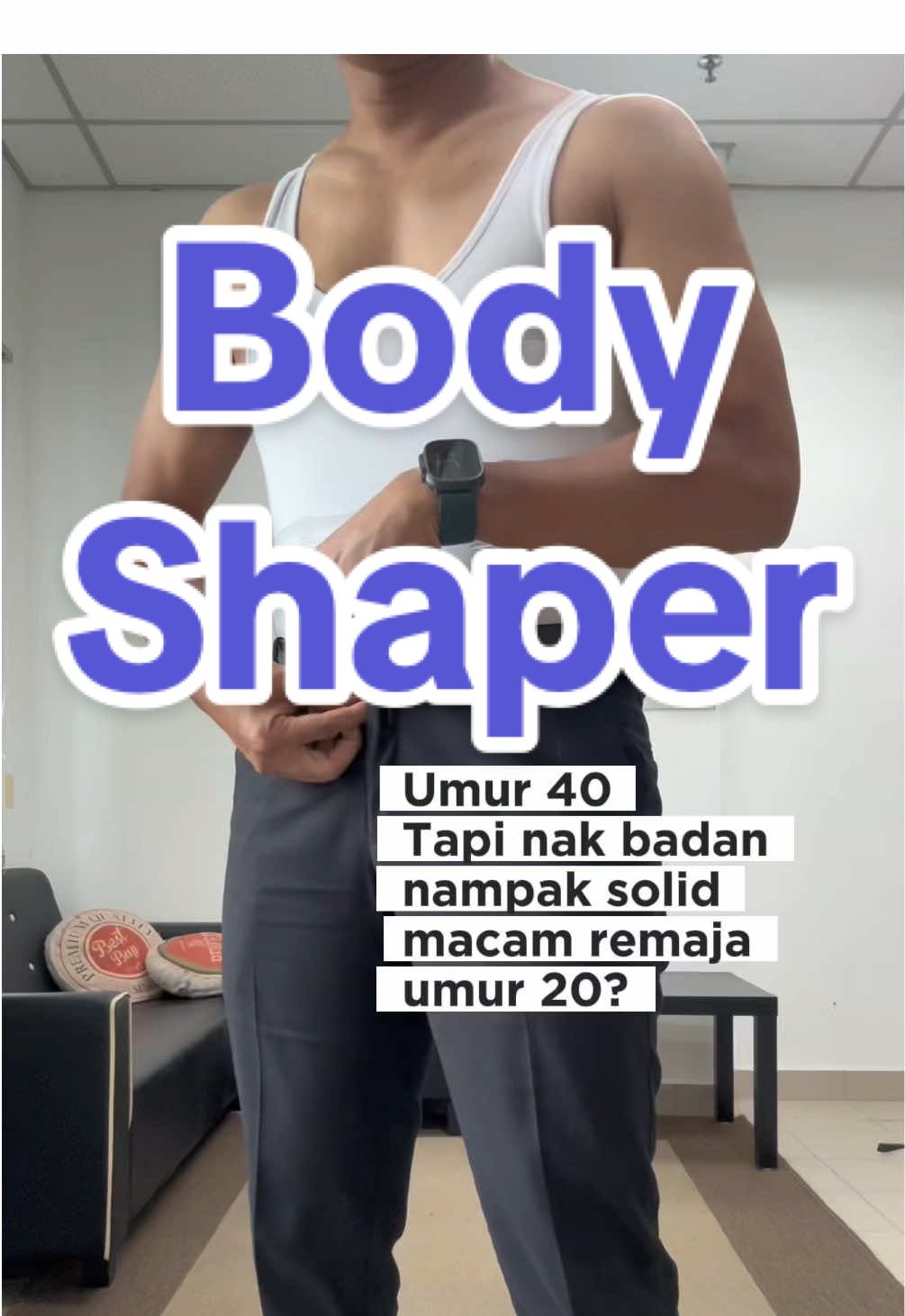 Cuba pakai singlet ni 😎 #lecturerlife  #adultlife  #workinglife  #singlet  #foryoupage  #foryou  #fyp 