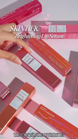 Skintific Lip Serum ada 4 shades untuk uolls 😍  Shade 1: Radiant, colour natural sesuai untuk daily use.  Shade 2: Baby Pink, sesuai untuk lighter skin tone.  Shade 3: Coral Rose, sesuai untuk warm skin tones.  Shade 4: Cherry Red, sesuai untuk all skin tones. #skintific #skintificmy #skintificmalaysia #lipserum #lippeptide #fyp #viralvideo 