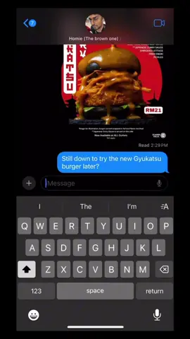 I’m not crying I’m just sweating… through my eyes… Because it’s the final week of the Gyukatsu Curry Burger 😭 Why must good things end so soon? 📍 Available at all myBurgerLab outlets 💸 RM21 ⏳ Limited Time Only! If you miss it and start crying next week… don’t say we didn’t warn you 👀