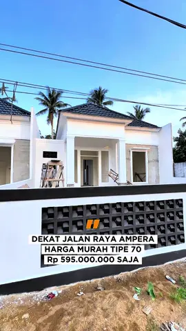 Rumah modern  Hanya 595 Juta Type 70 Jl. Ampera Kota Pontianak BONUS: pagar keliling Carpot mobil Kitchenset Kusen dan jendela almunium Pintu geser samping almunium Ruang tamu molding + kaca bevel Plafon trap ruang tamu dan ruang keluarga Lampu gantung ruang tamu Harga promo Cash/kpr 595.000.000 WA : 0898-5160-364 #rumahminimalis #rumahpontianak #pontianak #rumahmurahpontianak #pontianakkalbar #rumahclassic #rumahmurah 